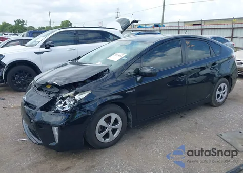 2012 Toyota Prius Four из США, поврежденный, VIN JTDKN3DUXC5425032